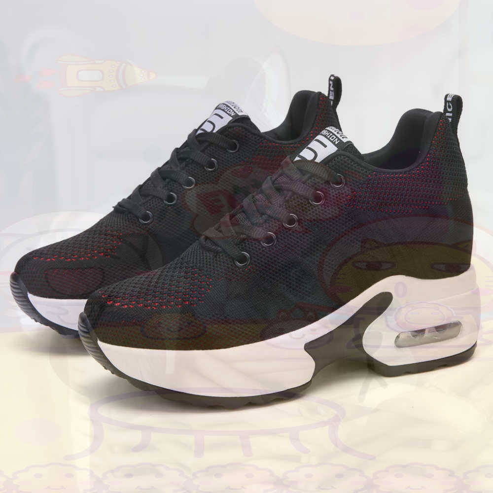 Office High Tech - Red Size 36 Shoes Woman Tennis
