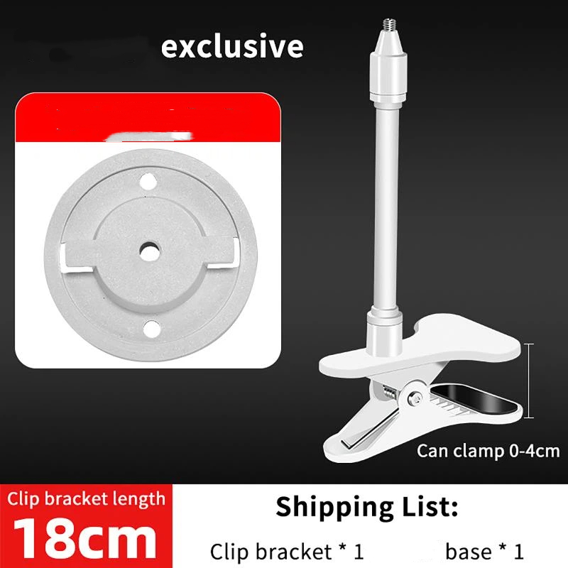 1Set No Punching Portable Clip - огляд і ціна Webcam Stand Clip