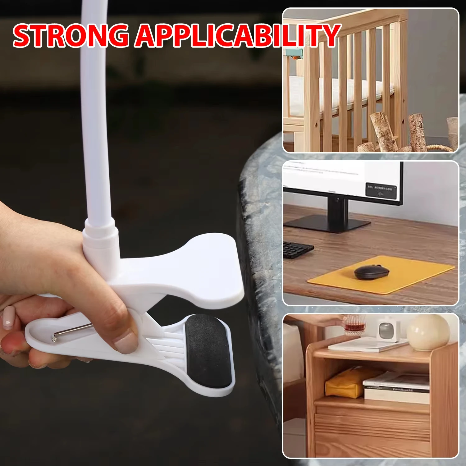 Protable Flexible Camera Clamp - огляд і ціна Webcam Stand Clip