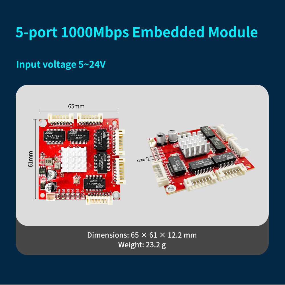 ONTi Mini 3/5 Ports 10/100/100 - огляд і ціна Ethernet Switch 8 Port