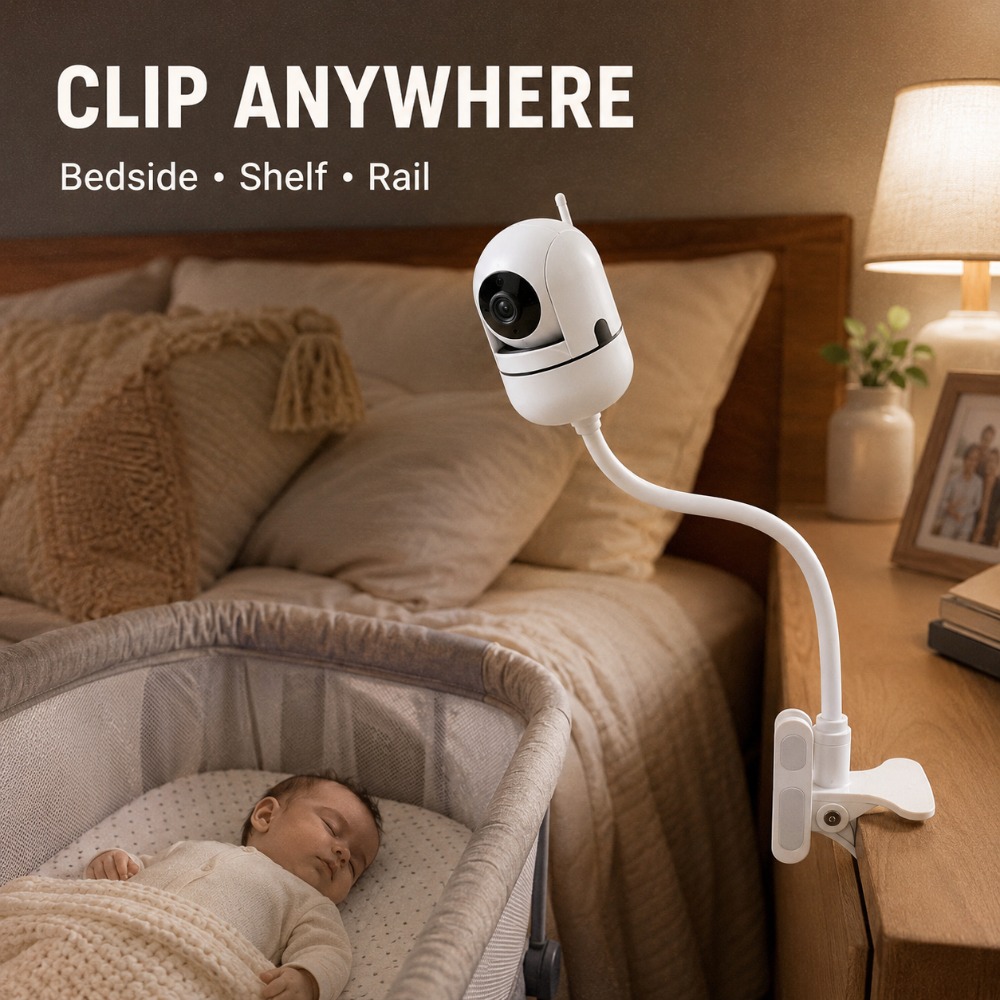 Portable Flexible Camera Clamp - огляд і ціна Webcam Stand Clip