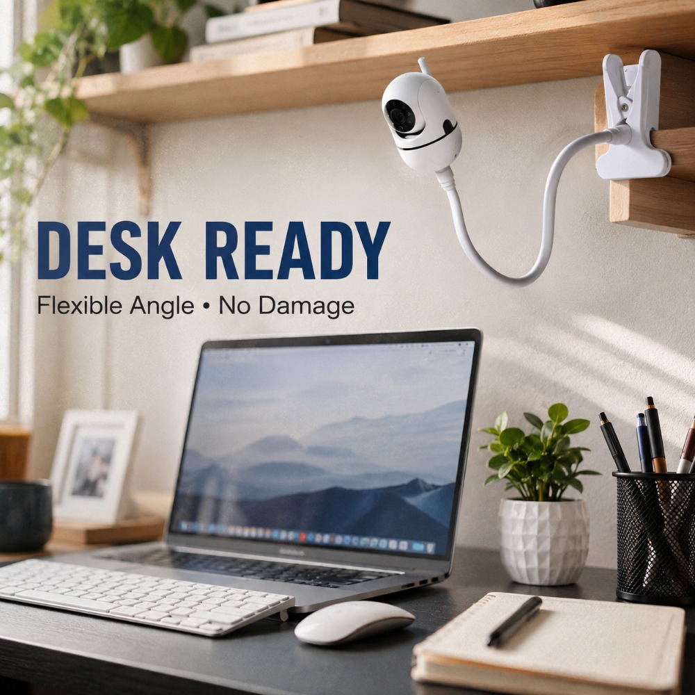 Portable Flexible Camera Clamp - огляд і ціна Webcam Stand Clip