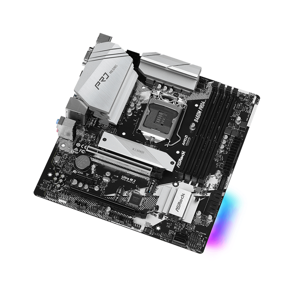 ASRock B460M PRO4 Motherboard  - огляд і ціна Intel Cpu Core I7