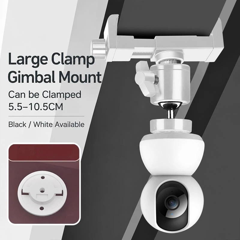1Set 360° Rotation No Punching - огляд і ціна Webcam Stand Clip