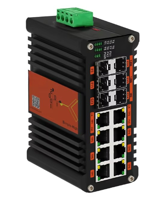 Industrial L2+ 8-Port Gigabit  - огляд і ціна Ethernet Switch 8 Port