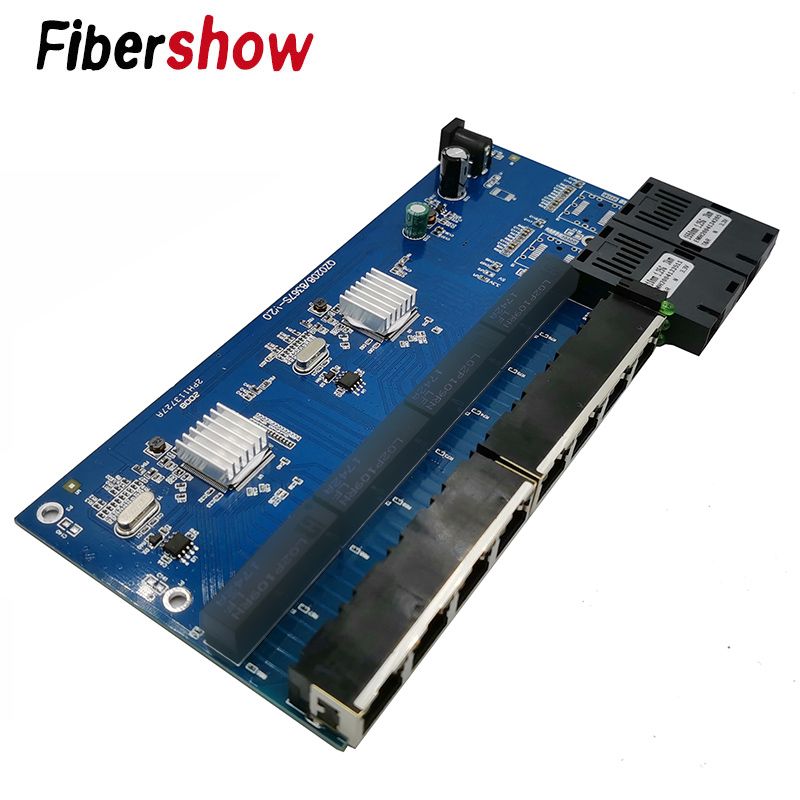 Gigabit Ethernet switch Fiber  - огляд і ціна Ethernet Switch 8 Port