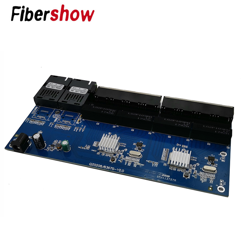 Gigabit Ethernet switch Fiber  - огляд і ціна Ethernet Switch 8 Port