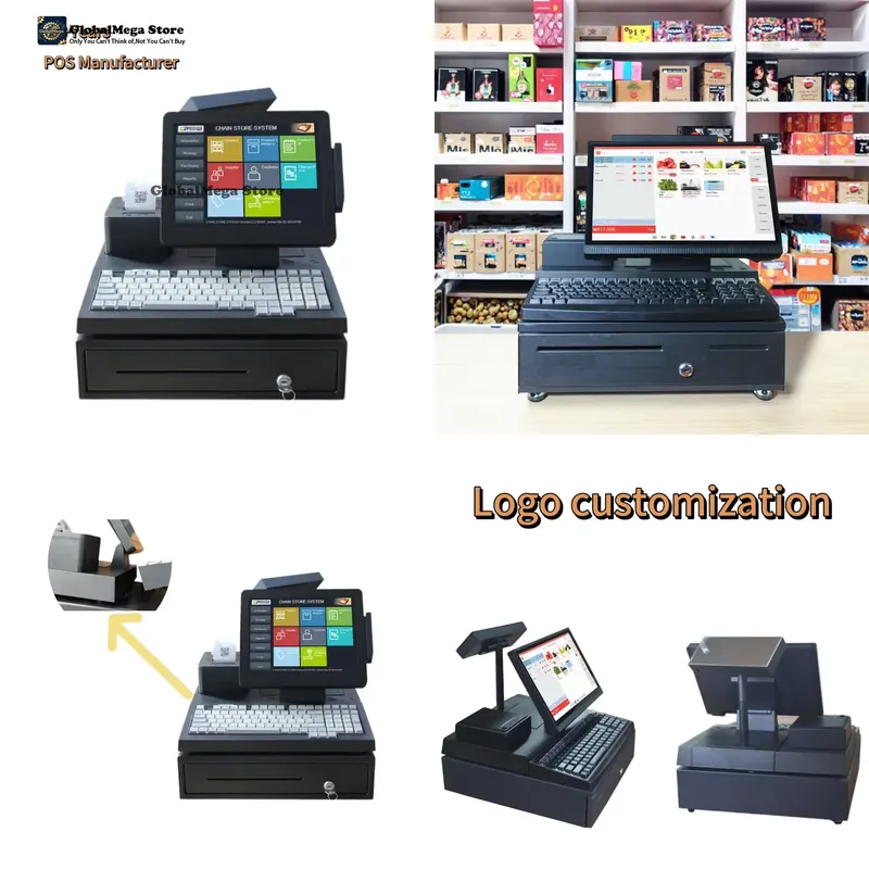 Touch POS Full Billing System  - огляд і ціна Cash Drawer Pos