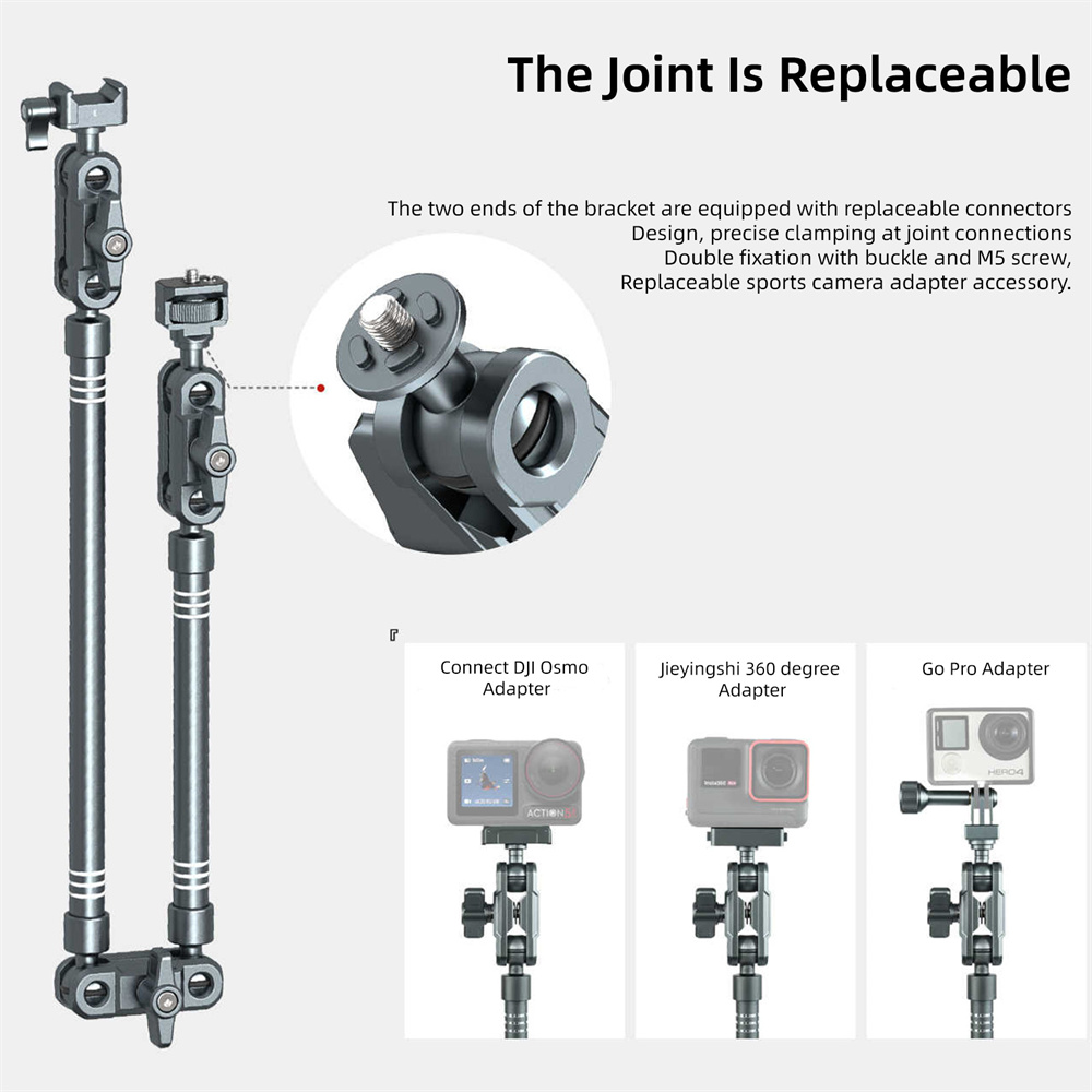 LEAPLIGHT Magic Arm W Clamp, O - огляд і ціна Webcam Stand Clip