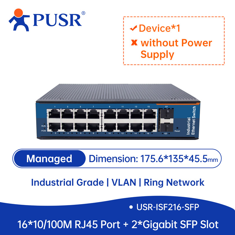 PUSR 2 SFP 8/16 RJ45 Ports Wit - огляд і ціна Ethernet Switch 8 Port