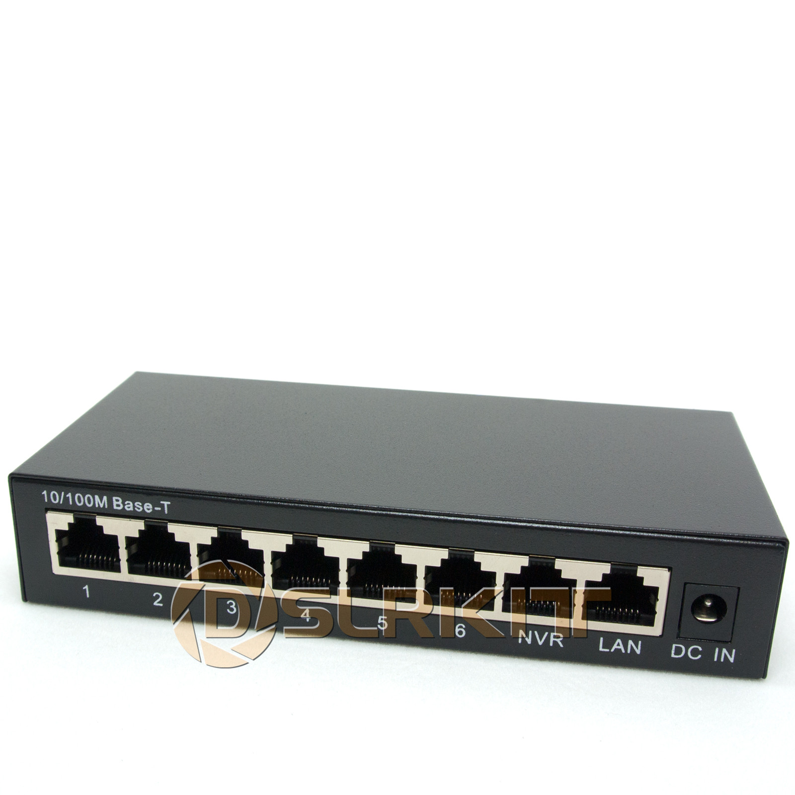 DSLRKIT 250M 8 Ports 6 PoE Pow - огляд і ціна Ethernet Switch 8 Port
