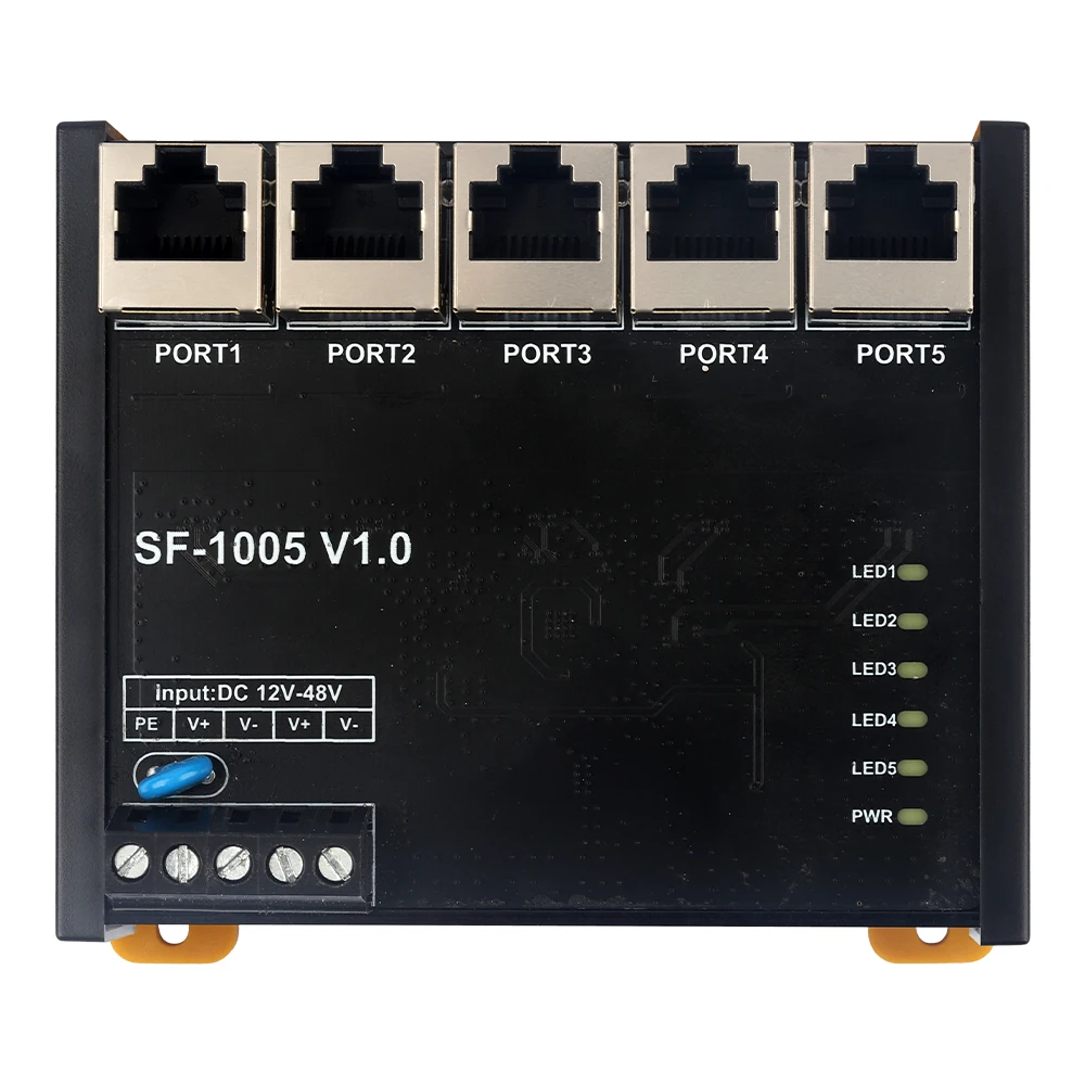 Industrial Ethernet Switch 5 P - огляд і ціна Ethernet Switch 8 Port