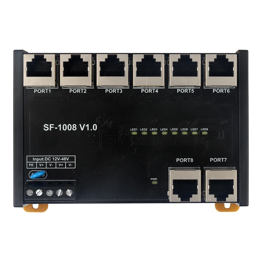 Industrial Ethernet Switch 5 P - огляд і ціна Ethernet Switch 8 Port