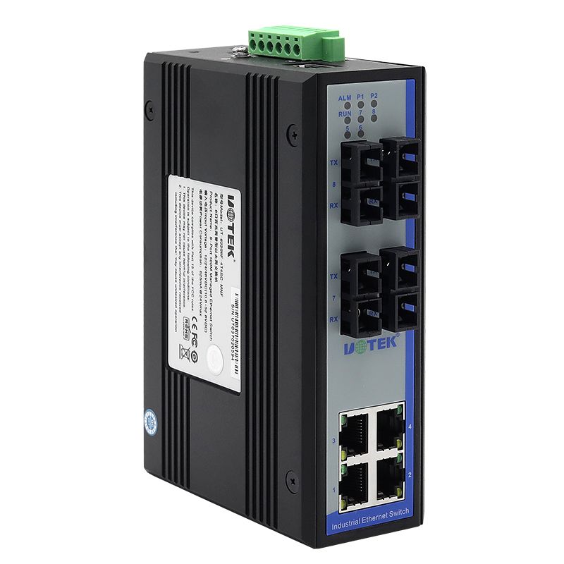 UOTEK 100M 8 Ports Managed Eth - огляд і ціна Ethernet Switch 8 Port